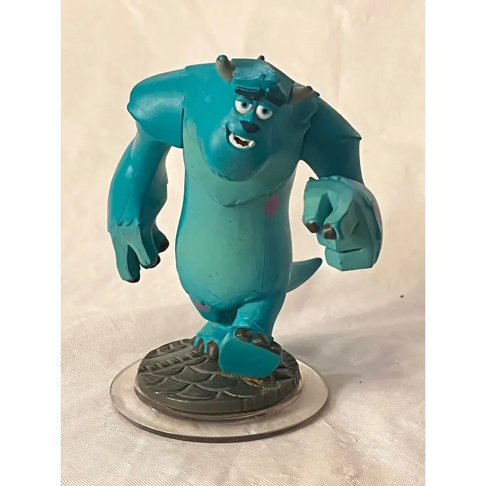 Disney Infinity 1.0 - Monsters Inc. Lot of 4 - Sulley Randy Mike Wazowski